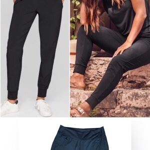 Athleta Blue Track Pants Joggers
